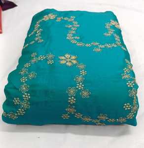 Tela de algodón suave con estampado floral, ancho 44, 75 g/m², diseño floral, para vestidos, kurtis, etc. - Product Image 3