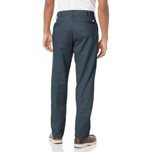 Pantalones de Trabajo Personalizados para Hombre, Resistentes a las Arrugas, de Algodón, Color Rojo - Product Image 4