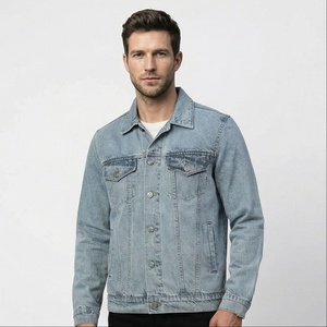 Veste en jean personnalisée de qualité supérieure pour hommes Style Hip Hop Respirant Séchage rapide Hiver Logo avant - Product Image 1