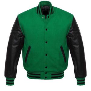 Men's High Quality Letterman Wool Varsity Jacket Latest Design with Hooded Collar Quick Dry Long for Winter Spring Street Wear - Product Image 3