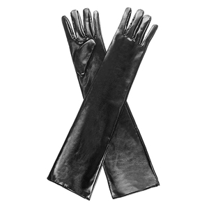 Windproof And Waterproof Opera <b>Gloves</b> Genuine Leather Tending Product With Solid Color Breathable Opera <b>Gloves</b> - Product Image 4