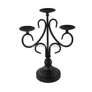 Candelabro de Metal y Hierro Hecho a Mano, Ecológico, Diseño Moderno y Lujoso para Centro de Mesa de Sala de Estar, Decoración del Hogar - Product Image 5