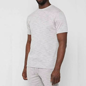 ชุดเซ็ตเสื้อยืดและกางเกงขาสั้นผู้ชาย ดีไซน์ใหม่ รับทำโลโก้ ผ้าฝ้ายฟลีซ 100% ซักย้อมสีเอซิด หนานุ่ม ชุดคู่ สำหรับผู้ชาย - Product Image 3