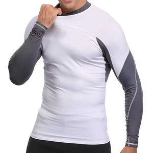 Rashguards Sublimados de Jiu Jitsu Directo de Fábrica, Diseña Tu Propio Rashguard Personalizado de Manga Larga con Logotipo de Surf, MMA, BJJ para Hombre - Product Image 4
