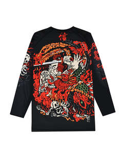 Rashguard MMA personnalisé, haut de compression BJJ Jiu Jitsu, séchage rapide, extensible, pour entraînement sportif et grappling - Product Image 3