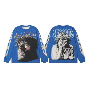 T-shirt de moto personnalisé imprimé en 3D à séchage rapide, manches longues, respirant, pour sports de plein air, jersey de moto pour hommes - Product Image 6