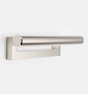 Poignée de meuble tendance en métal argenté, personnalisable, pour chambre et cuisine, poignée de tiroir en T, revêtement argenté métallique - Product Image 2