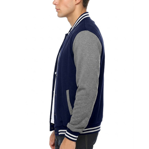Chaqueta Universitaria Varsity de Alta Calidad de Fabricante OEM, Parches Bordados Personalizados, Chaqueta de Invierno para Hombre - Product Image 5