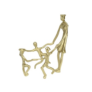 Figura Decorativa Familiar Hecha a Mano, Escultura Artística, Adorno de Mesa para Sala de Estar, Decoración del Hogar, Actualización Diaria - Product Image 2