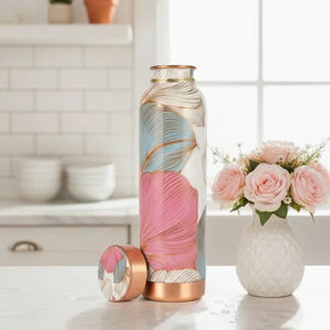 Healthy Copper Water Bottle Colored Enamel Premium Quality <b>Drinkware</b> at Reasonable Price Superior Quality New Arrival - Product Image 1