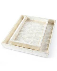 Wholesale White Capiz Shell Mosaic Bathroom <b>Sets</b> Durable MOP <b>Soap</b> Dispenser Luxury Bathroom Accessories <b>Set</b> Bulk Order - Product Image 5