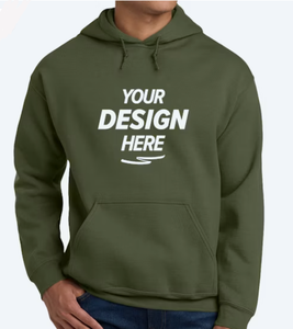 Sudadera con capucha de forro polar liso para hombre con diseño de logotipo personalizado, bolsillo lateral, tops informales, sudadera con capucha para invierno, OEM ODM - Product Image 3