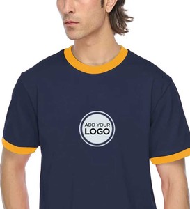 Camisetas de Algodón Peinado AIRism con Cuello Redondo y Logo Personalizado - Product Image 5