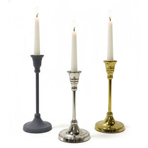 Ensemble de 4 chandeliers en laiton doré antique, style vintage, pour mariage ou table à manger - Product Image 3