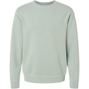 Sudadera de Cuello Redondo Teñida con Pigmento de Peso Medio para Hombre PRM3500 Talla M Color Verde Salvia Independent Trading Co. - Product Image 2