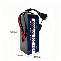 Batterie LiPo FPV XINGTO haute performance 6S 5200mah 6000mah 6500mah 7500mah 8500mah 9000mah 10000mah 12000mah LiNiMnCoO2 pour drone UAV