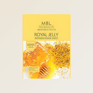 แผ่นมาส์กหน้าเกาหลี Embiel Royaljeri Intensive Mask Sheet 10 แผ่น มาส์กหน้าแบบซอง ผลิตในเกาหลี - Product Image 4