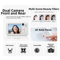 Appareil photo numérique WiFi DLC DC325W, transfert photo haute vitesse, stabilisation numérique, vidéo 8K pour la photographie sur les réseaux sociaux