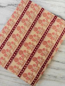 Wholesale Indian Handmade Cotton <b>Fabric</b> Jaipur Sanganeri Hand Block Printed <b>Fabric</b> Raw Material Dress <b>Fabric</b> Bulk Order Supplier - Product Image 2