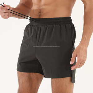 Pantalones cortos de algodón personalizados con cintura elástica para hombre, pantalones cortos de sudor de algodón bordados personalizados para hombre, pantalones cortos informales de baloncesto para mujer al por mayor - Product Image 3