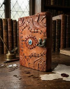 Premium Quality Eco-Friendly <b>Leather</b> Modern Rectangle Notebook Journal True Travel Companion Handmade Personal Thick <b>Diary</b> - Product Image 2