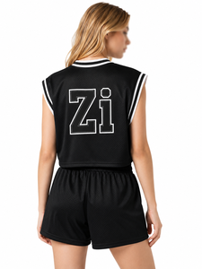 Ensemble maillot et short de football américain unisexe en mesh, personnalisable avec nom d'équipe et nom de joueur, tenue de sport pour le jour du match, OEM ODM - Product Image 4