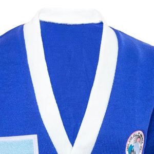 Jack and Jill Old School Cardigan Classic Button Front Knit <b>Sweater</b> <b>Vintage</b> Style Long Sleeve Casual Varsity Outerwear Premium - Product Image 2