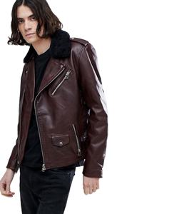 Chaquetas de moda de motocicleta de piel de cordero genuina para hombre hechas a medida de alta calidad, cuero Real transpirable directo de Pakistán - Product Image 1