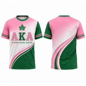 เสื้อยืดชมรมนักเรียนขายดีออนไลน์ ผ้าฝ้าย 100% สีชมพู สีเขียว แขนสั้น ทรงปกติ คอกลม พิมพ์ลาย สไตล์ลำลอง สำหรับผู้ชาย สไตล์ไฮสตรีท - Product Image 1