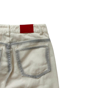 Jean en denim large pour homme, taille haute, coupe ample, délavé, tie-dye, en coton mi-lourd, style décontracté d'été - Product Image 3