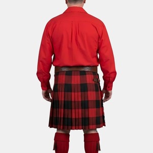 Camisas Medievales para Hombre, Traje de Pirata, Blusa Renacentista, Camisa Escocesa, Túnica de Mercenario, Ropa Étnica - Product Image 2