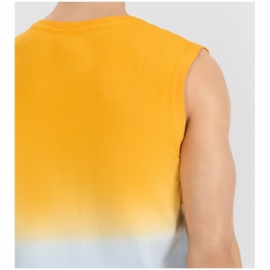 เสื้อกล้ามผู้ชายแขนกุดผ้าฝ้ายระบายอากาศได้ดีมีสไตล์และทันสมัย - Product Image 6