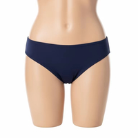 Braguitas de Bikini para Mujer, Tejido Antiestático, Teñido con Hilo, Suave, Transpirable, Absorbente de Humedad, Cómodo, Cintura Alta, Spandex/Nylon, Sin Costuras
