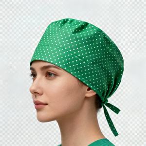 Adjustable Medical <b>Scrub</b> Hats Unisex Nurse Cap Logo Custom <b>Working</b> Cap Soft Cotton Bow Tie Hospital Surgical Hat - Product Image 5