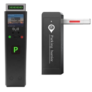 Barrera de Estacionamiento con Guía RFID, Barrera Automática, Sistema de Seguridad Electrónico Personalizado con LED, Sistema de Control de Entradas con Tickets - Product Image 1
