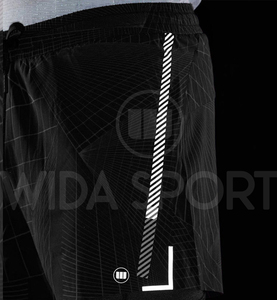 Pantalones Cortos Deportivos Transpirables Personalizados 2 en 1 para Hombre, con Leggings Interiores, Cintura Elástica, para Entrenamiento Deportivo - Product Image 3