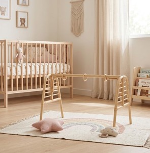 Marco de Actividades para Bebés Hecho a Mano con Ratán Natural, Ecológico, para Actividades Sensoriales, Decoración de Cuarto de Bebé y Guardería - Product Image 6