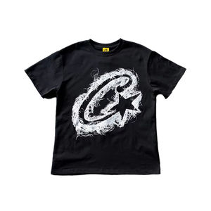 Camiseta de Verano 2026, Nueva Moda, Marca de Tendencia, 210g, para Hombre, Talla Grande, Manga Regular, Color Sólido, 100% Algodón, Estilo Hip Hop, Estampada - Product Image 1