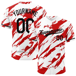 Venta al por Mayor de Camisetas de Béisbol Personalizadas 2026, Ropa Deportiva Nueva, Alta Calidad, 100% Poliéster Sublimado, Transpirable - Product Image 3