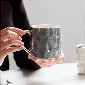 Taza de Café Creativa de Porcelana Fina Ecológica Clásica para la Oficina o el Té de la Tarde, Hecha a Mano en India - Product Image 4
