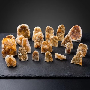 Classy Natural Citrine <b>Geode</b> Display Golden Honey <b>Crystal</b> Specimen Bulk Export Home Decor Mineral Collection - Product Image 2