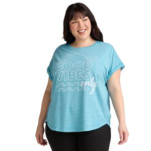 Camisetas de Verano para Mujer, Cuello Redondo, Casuales, Cómodas, Transpirables, Ecológicas, Manga Corta, Corte Ajustado, con Spandex/Algodón, Más Vendidas - Product Image 5