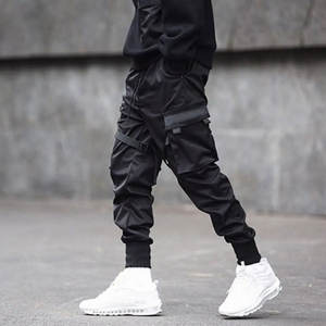 Pantalones Cargo Casuales de Corte Recto para Hombre, Diseño Clásico, Corte Holgado, Costuras Reforzadas, Transpirables, Impermeables, de Lona Ligera - Product Image 3