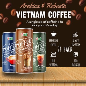 Boisson de café froid vietnamien Arabica & Robusta 250ml, prête à boire, OEM ODM Marque Privée, Fournisseur en Gros, Boissons - Product Image 3