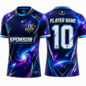 Maillot de football de qualité supérieure, en polyester performant, avec impression par sublimation, technologie de séchage rapide, fabrication OEM disponible, maillots d'équipe - Product Image 1