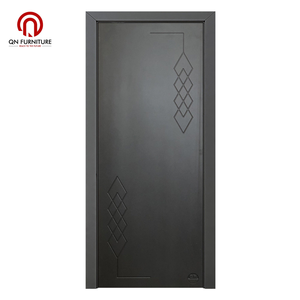 Puerta Moderna de MDF Sólido con Diseño 3D, Revestimiento de PVC, con Marco y Accesorios, para Hogar, Oficina, Escuela y Hospital - Product Image 6