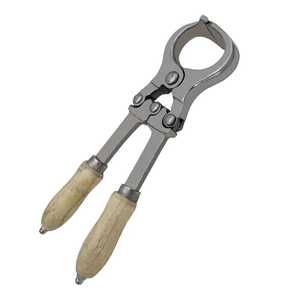 Castrateur Burdizzo sans saignement pour moutons et chèvres, vente en gros OEM, forceps vétérinaire réutilisable pour la castration des animaux - Product Image 3