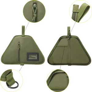 Bolsa de Almacenamiento Triangular Portátil y Resistente, Organizador Compacto para Exteriores, para Equipo de Caza, Herramientas y Accesorios - Product Image 4