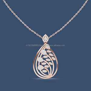 925 Sterling Silver Zircon Necklaces Pendants for Women Fashion Lady Festival Gift <b>Jewelry</b> - Product Image 1