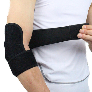 Wholesale Neoprene Breathable Arm Support Sleeves Compression Adjustable <b>Elbow</b> <b>Brace</b> For <b>Golfers</b> Tennis Workouts Weightlifting - Product Image 2